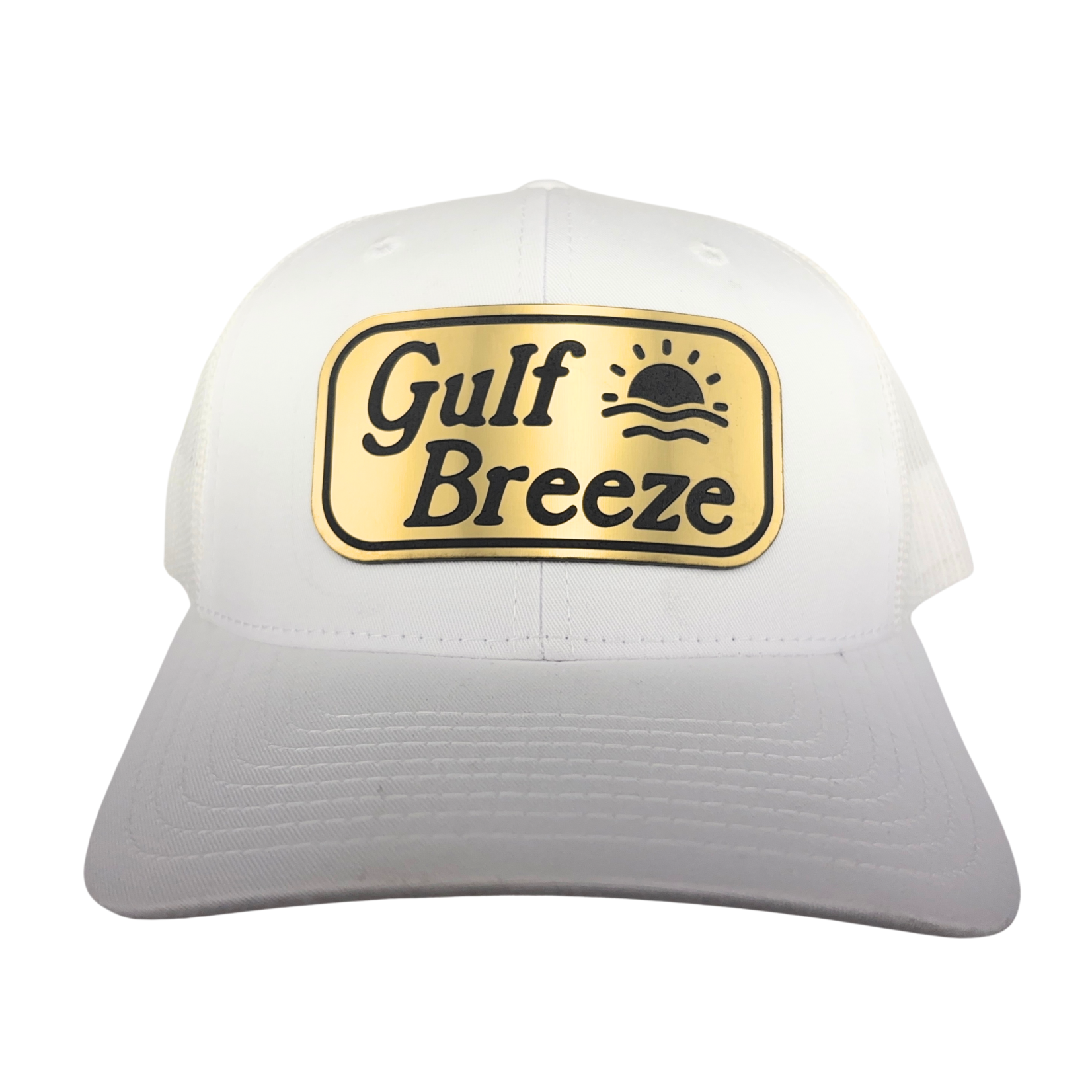 Prim In Proper Trucker Hat Cap Gulf Breeze - Gold