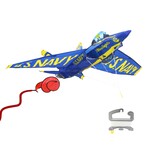 Windnsun Supersize 3D Nylon Kite - Blue Angel