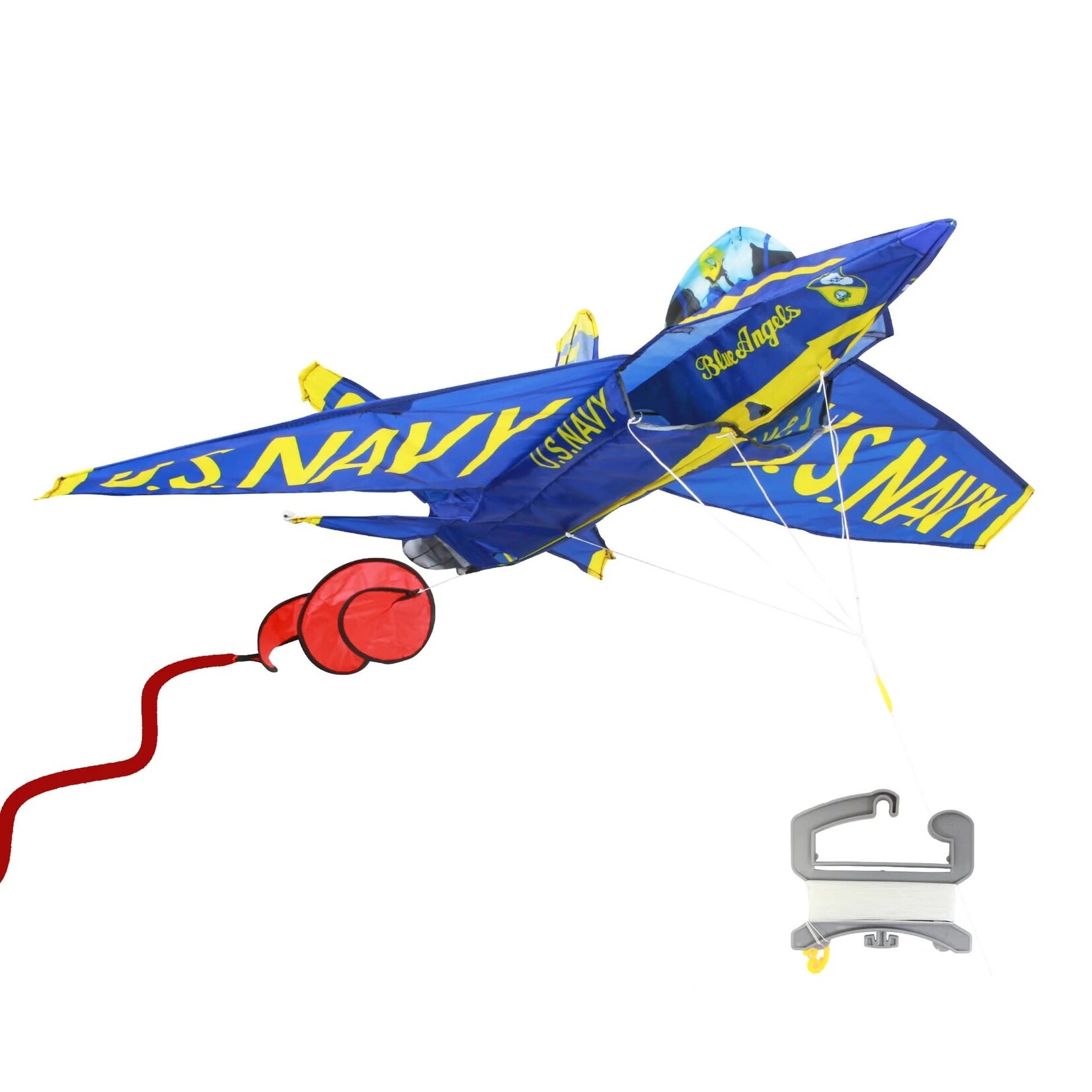 Windnsun Supersize 3D Nylon Kite - US NAVY Blue Angels
