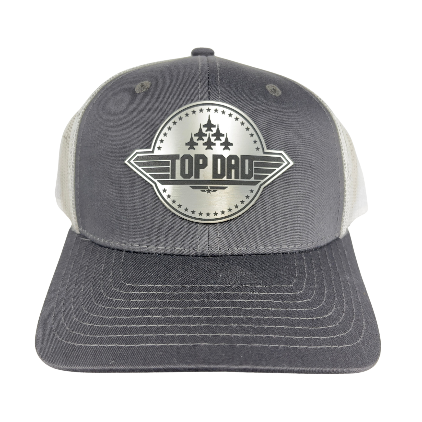 Prim In Proper Trucker Hat Cap Delta Top Dad SILVER
