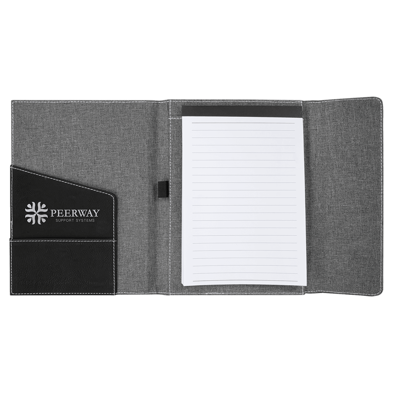 Prim In Proper Canvas Portfolio w / Notepad