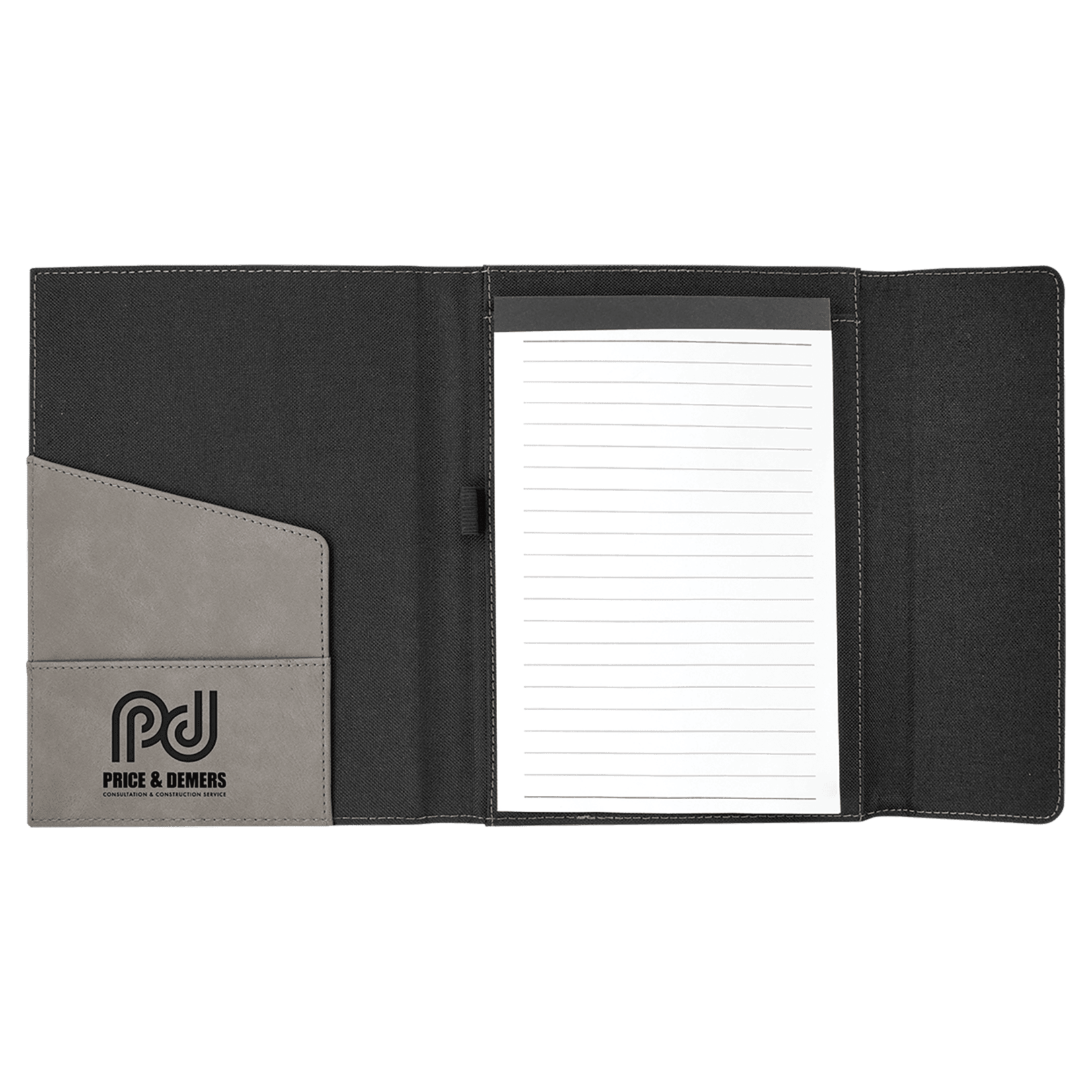 Prim In Proper Canvas Portfolio w / Notepad