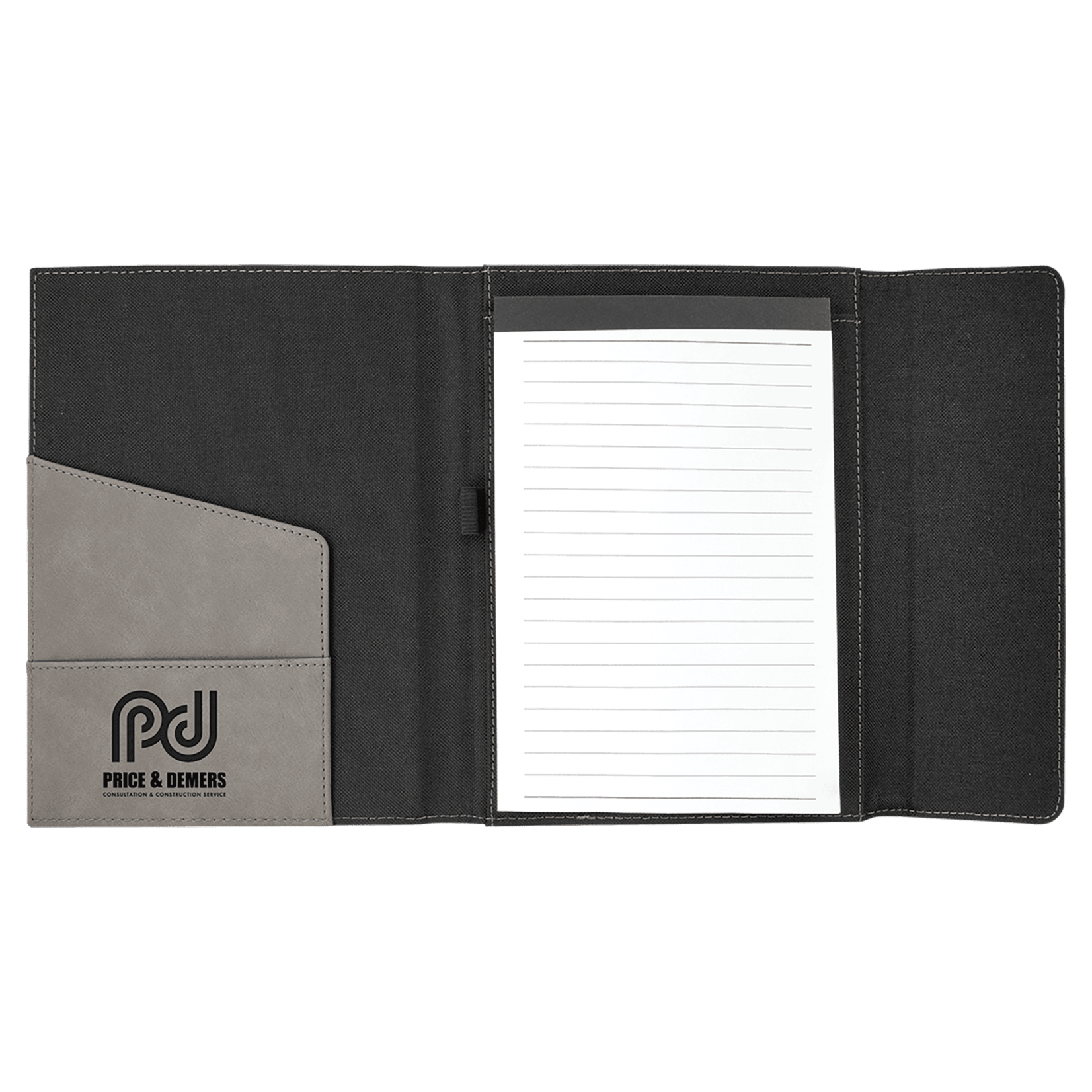 Prim In Proper Canvas Portfolio w / Notepad