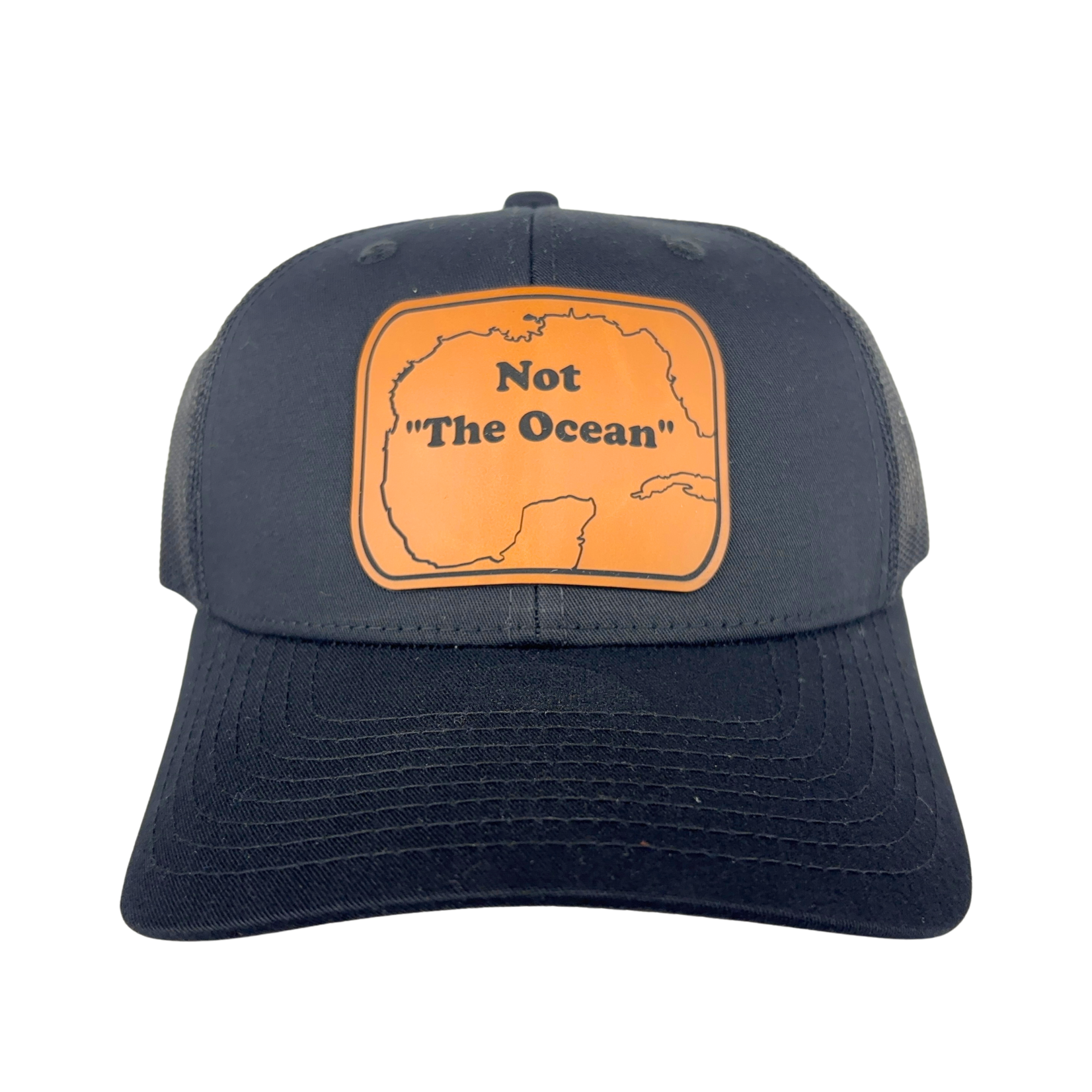 Prim In Proper Trucker Hat Cap Not the Ocean Buckskin