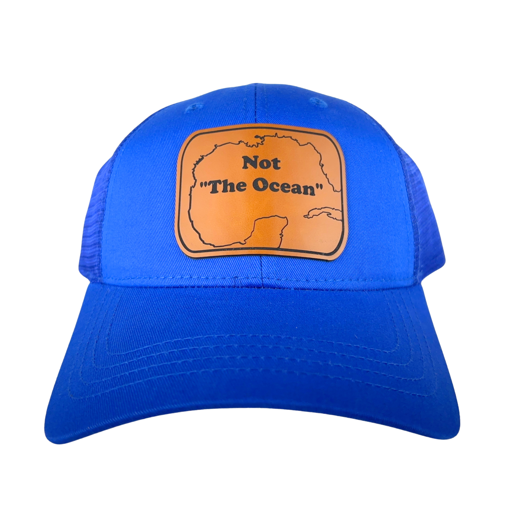 Prim In Proper Trucker Hat Cap Not the Ocean Buckskin