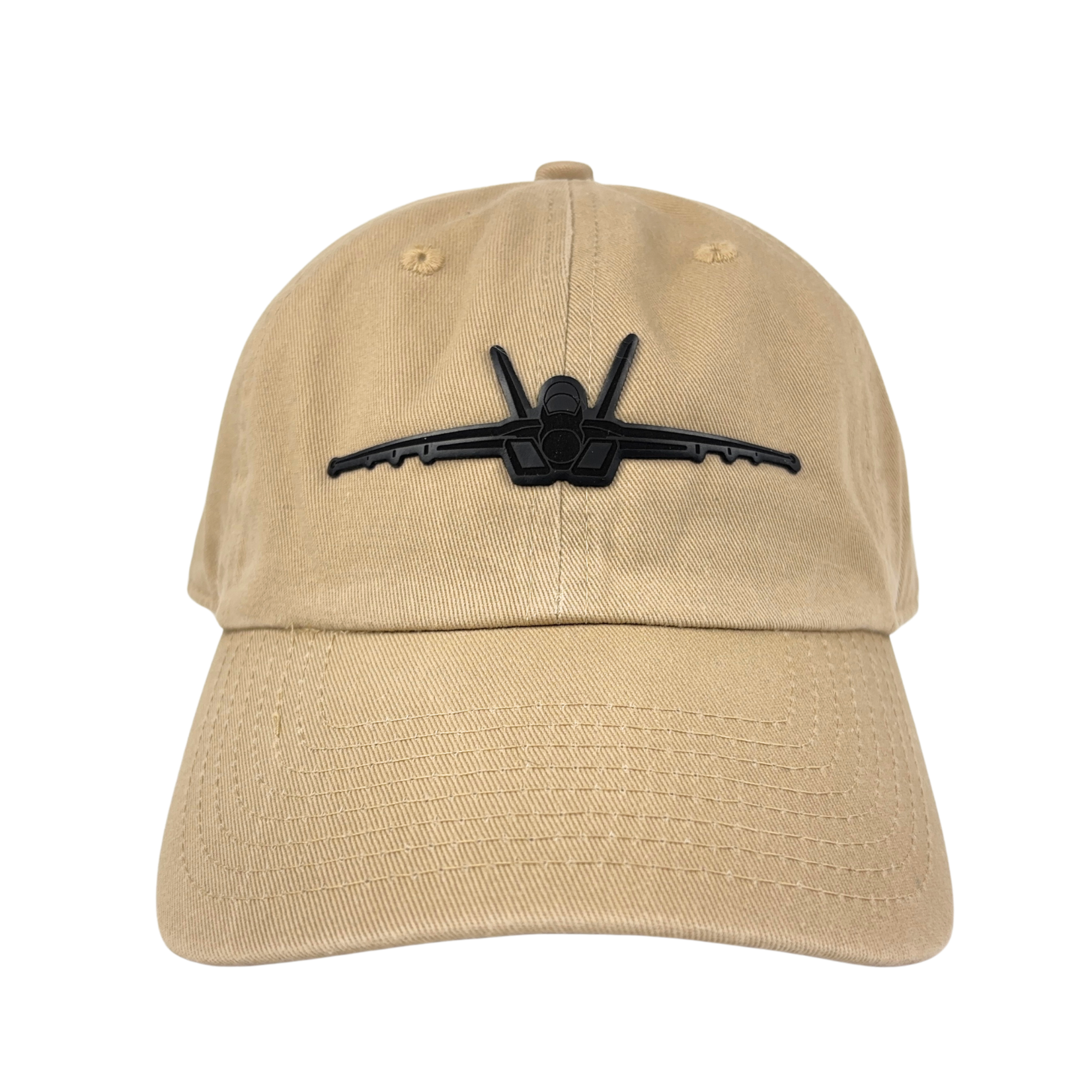 Prim In Proper Relaxed Dad Hat Cap Jet F-18 Blackout