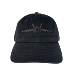 Prim In Proper Relaxed Dad Hat Cap Jet F-18 Blackout