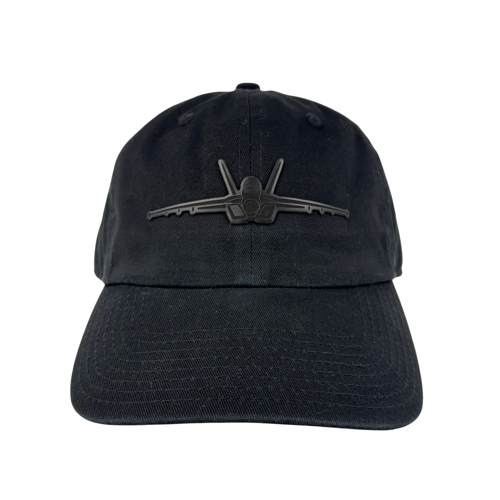 Prim In Proper Relaxed Dad Hat Cap Jet F-18 Blackout