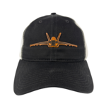 Prim In Proper Relaxed Dad Hat Cap Jet F-18 Buckskin