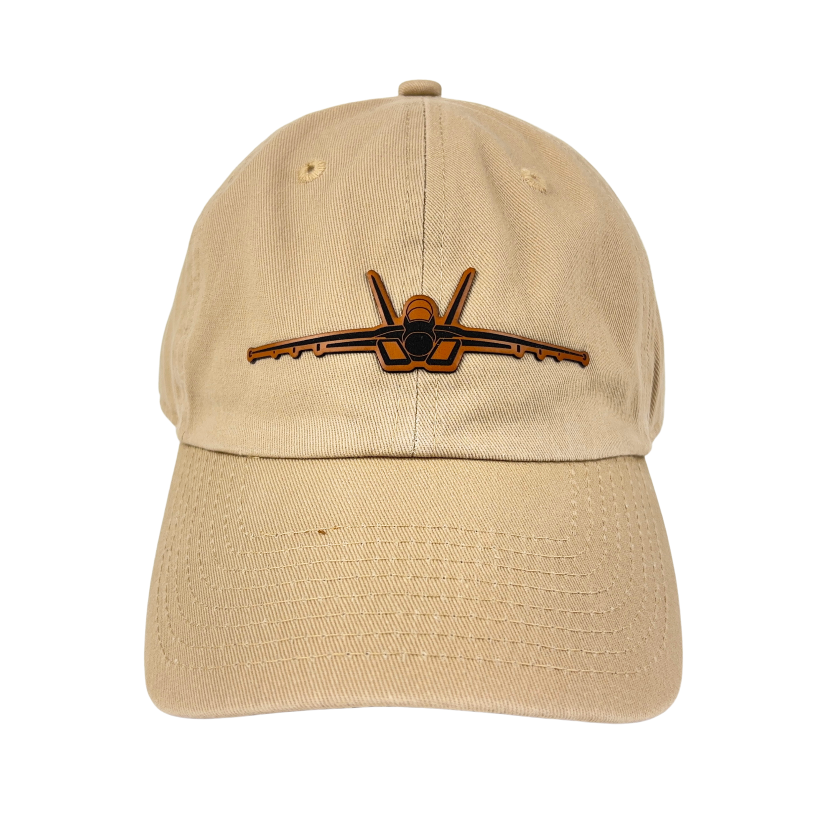 Prim In Proper Relaxed Dad Hat Cap Jet F-18 Buckskin