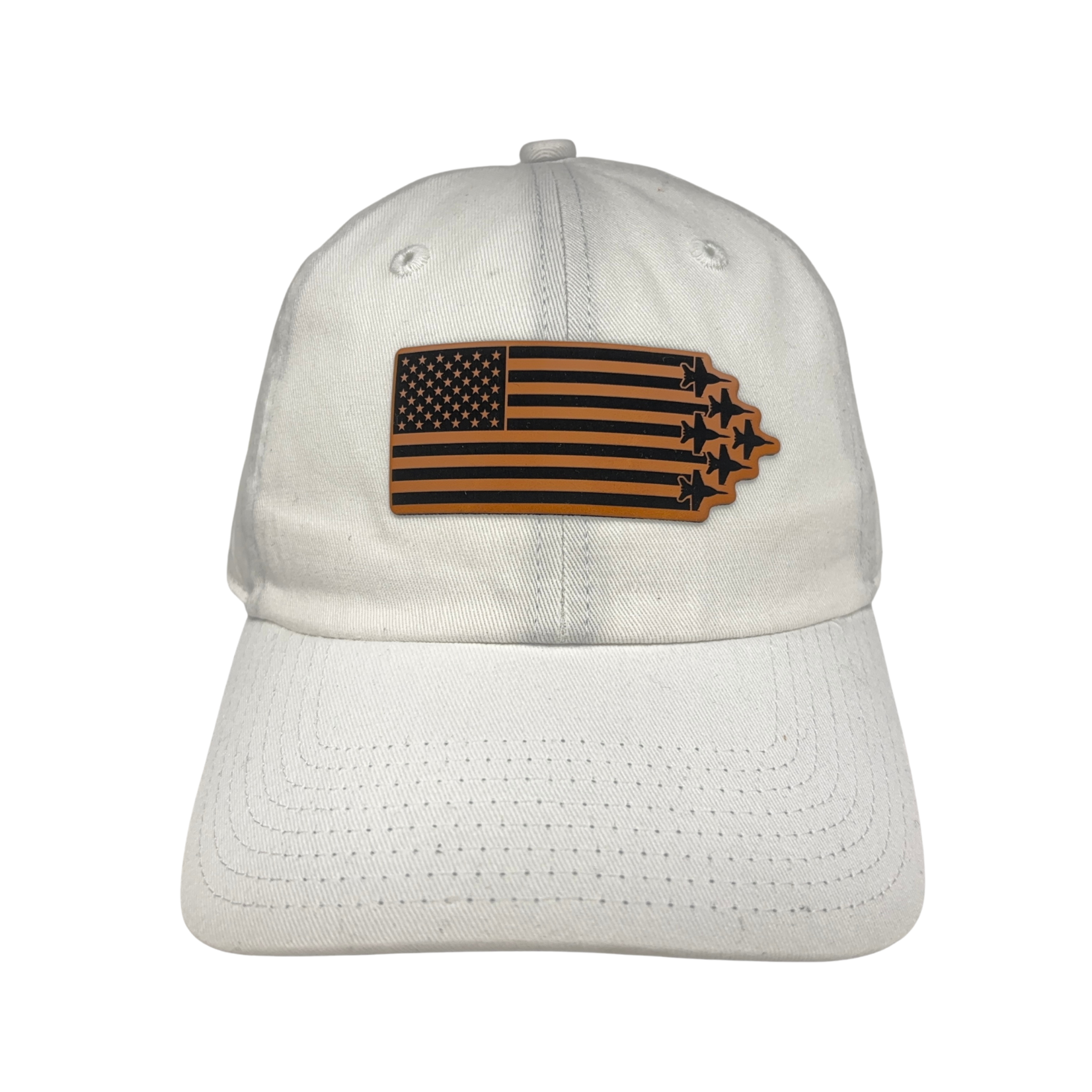 Prim In Proper Relaxed Dad Hat Cap Flag Delta Jets Buckskin