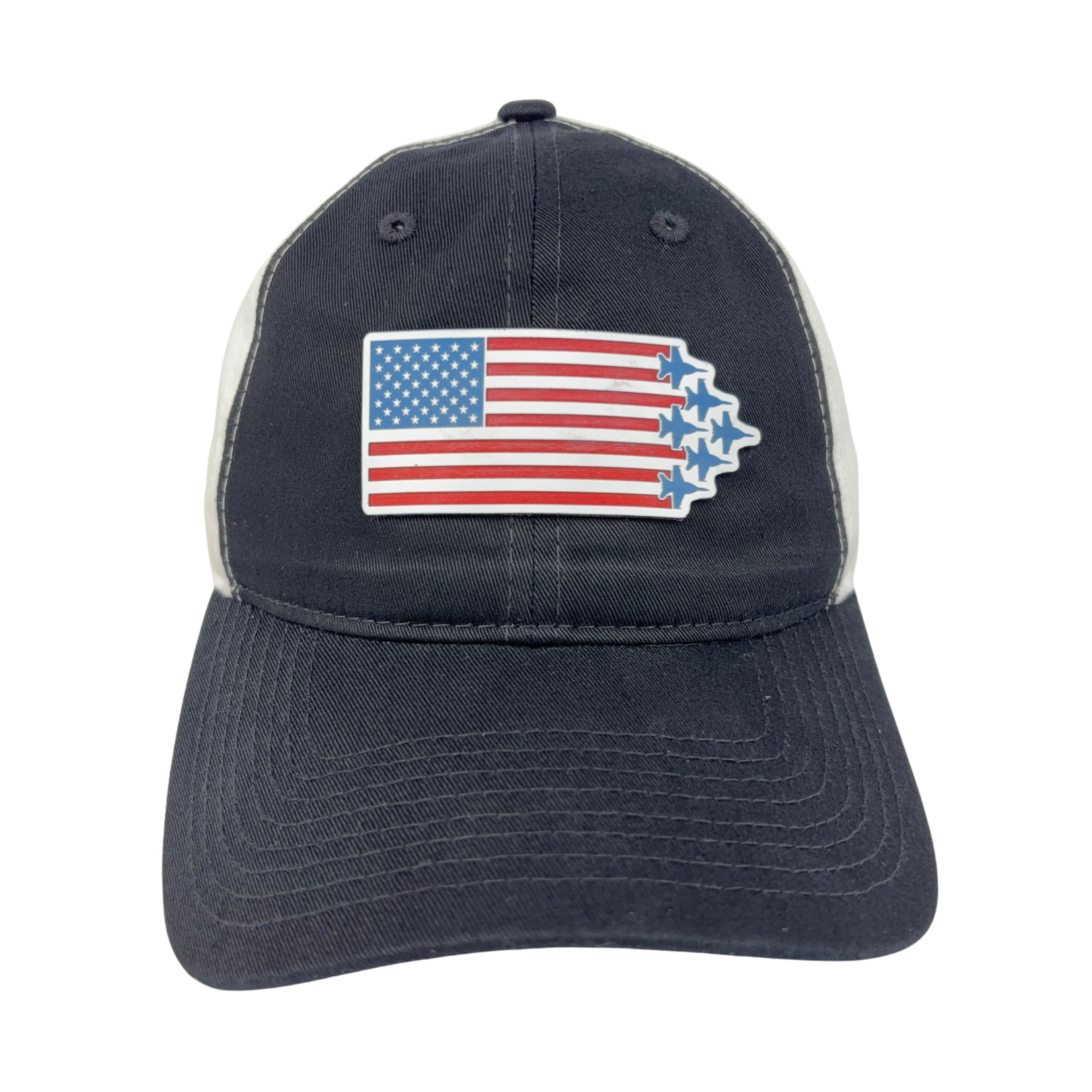 Prim In Proper Relaxed Dad Hat Cap Delta Jets RWB