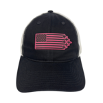 Prim In Proper Relaxed Dad Hat Cap Delta Jets Malibu Pink