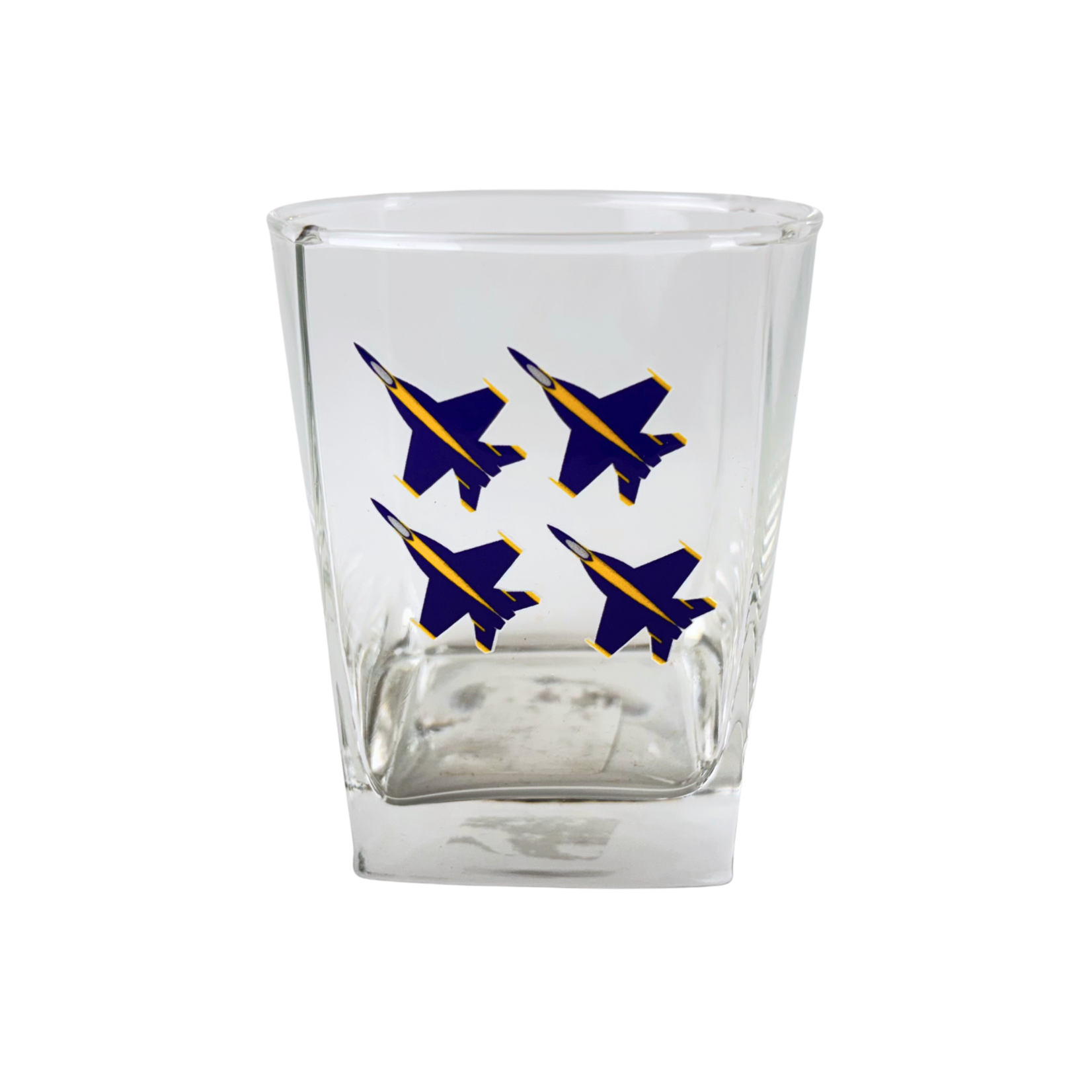 Prim In Proper Rocks Glass Square 10.5 oz - Diamond F-18