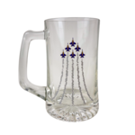 Prim In Proper Beer Mug 14oz Glass - Delta F-18 Smoke