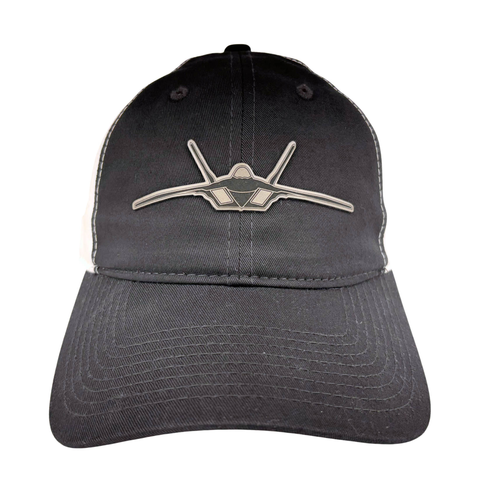 Prim In Proper Relaxed Dad Hat Cap Jet F-22 Blackout