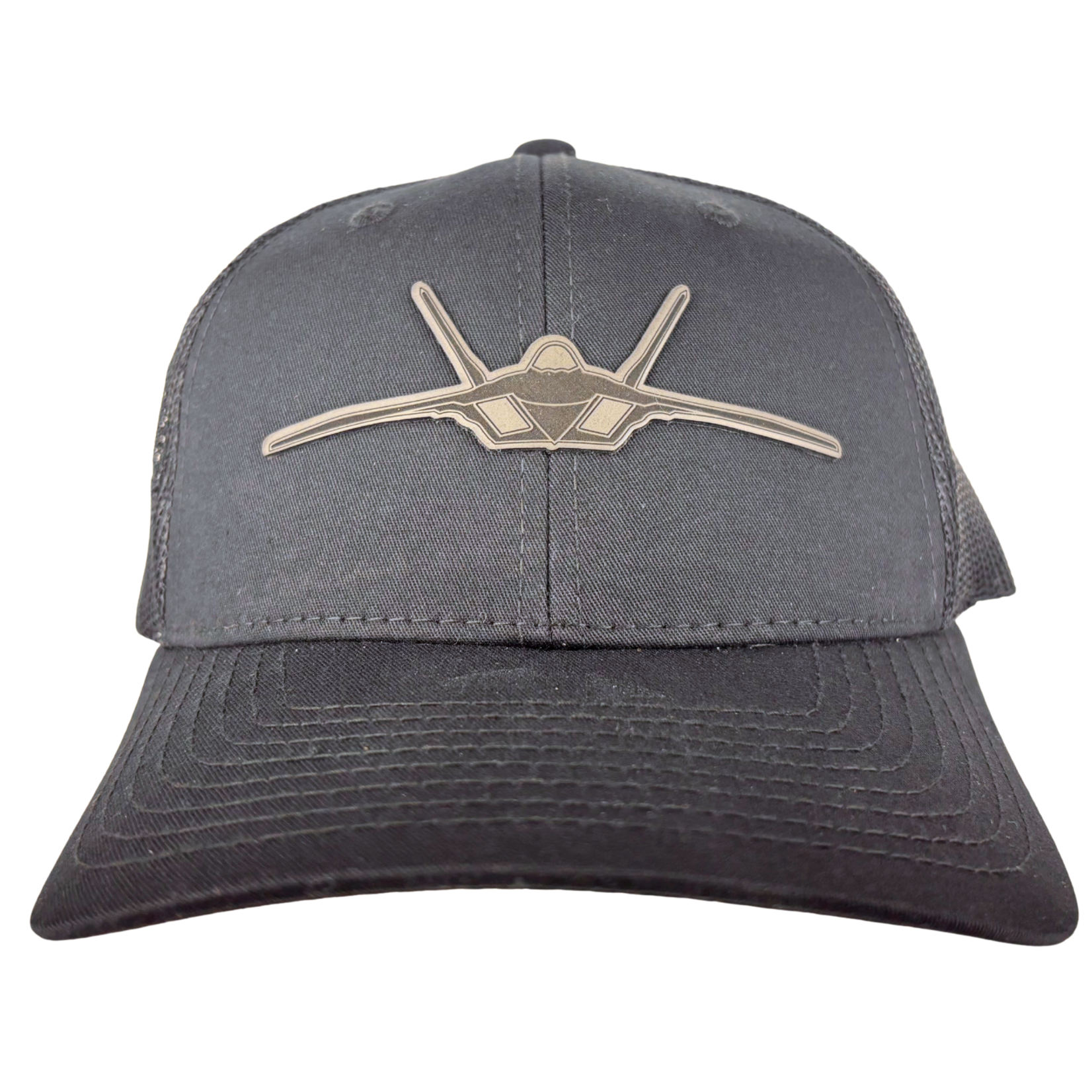 Prim In Proper Trucker Hat Cap F-22 Stealth Gray