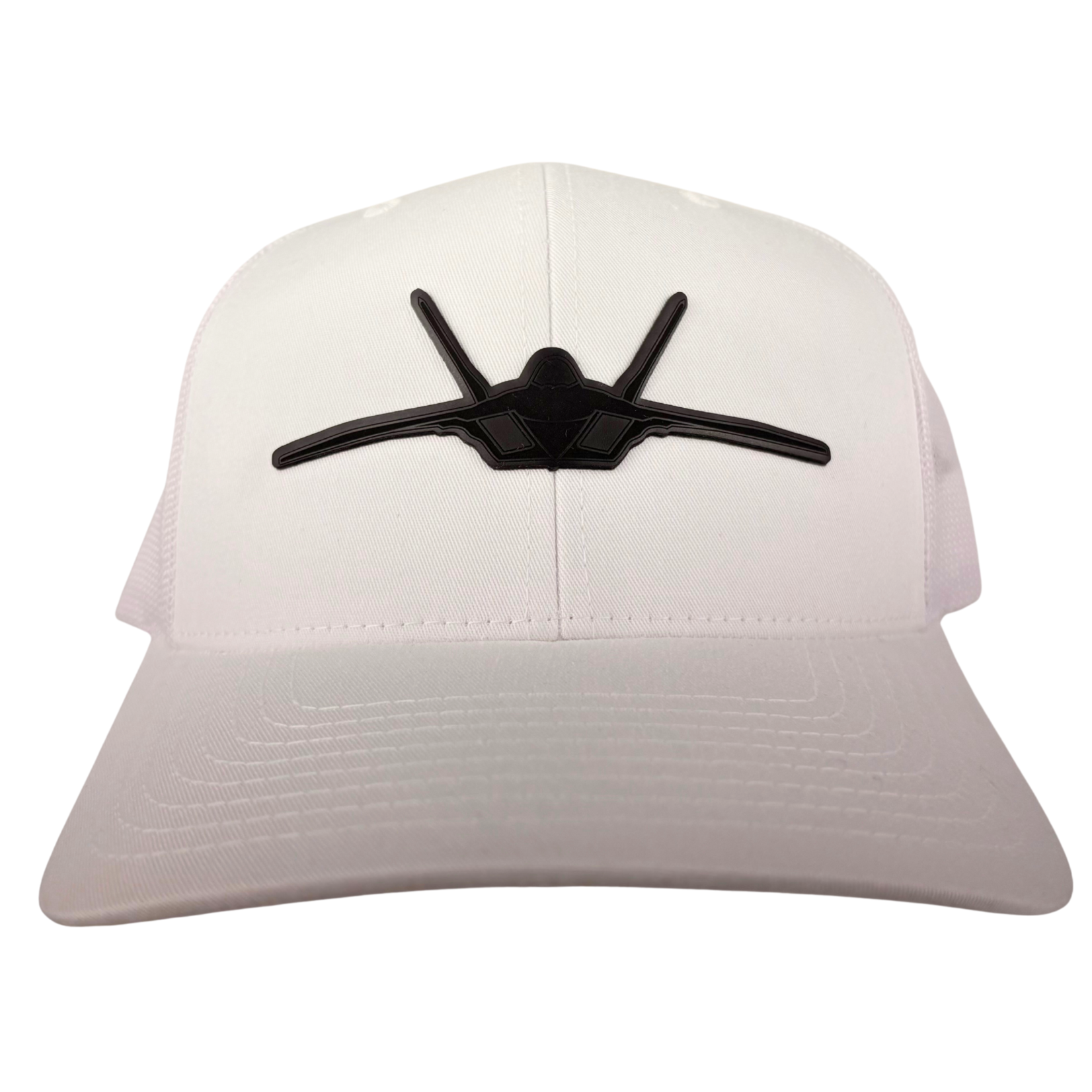 Prim In Proper Trucker Hat Cap F-22 Stealth Blackout