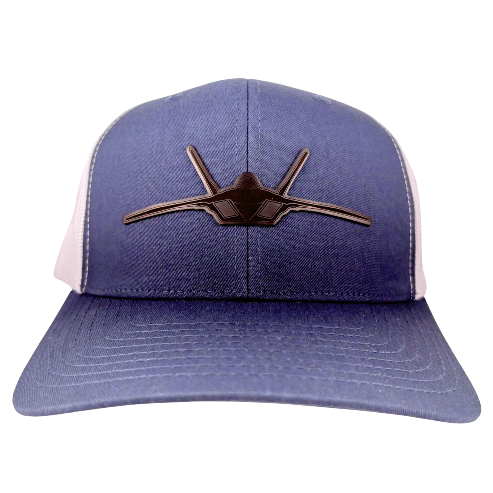 Prim In Proper Trucker Hat Cap F-22 Stealth Blackout
