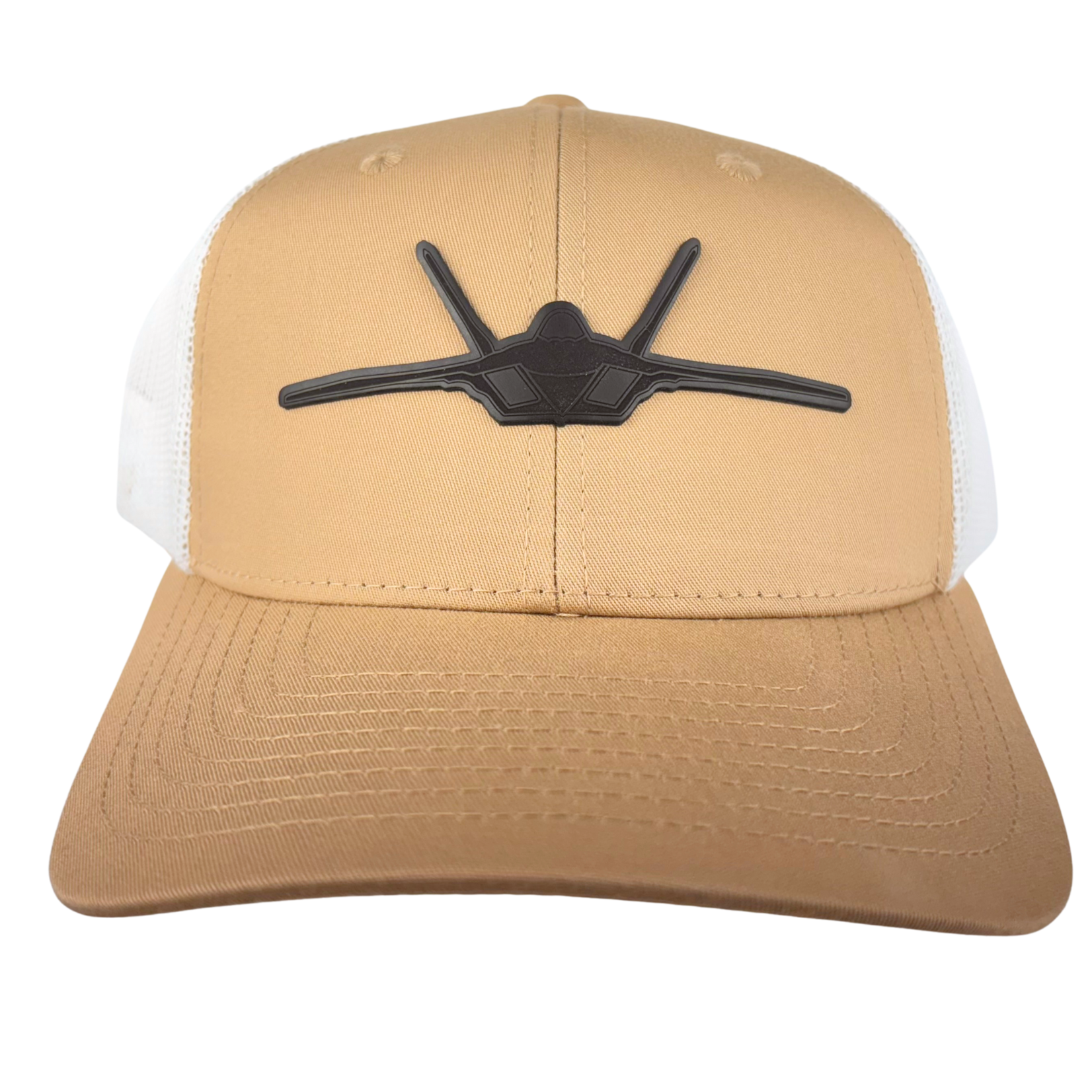 Prim In Proper Trucker Hat Cap F-22 Stealth Blackout