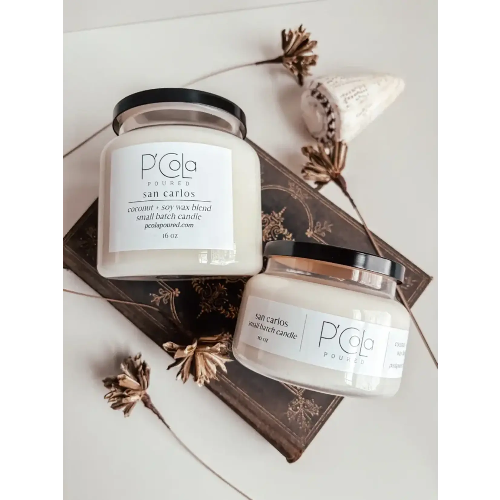 P'Cola Soap Co. San Carlos Candle 16 oz