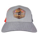 Prim In Proper Trucker Hat 112 Liberty or Death Snake