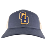 Trucker Hat Cap GB Blue and Gold