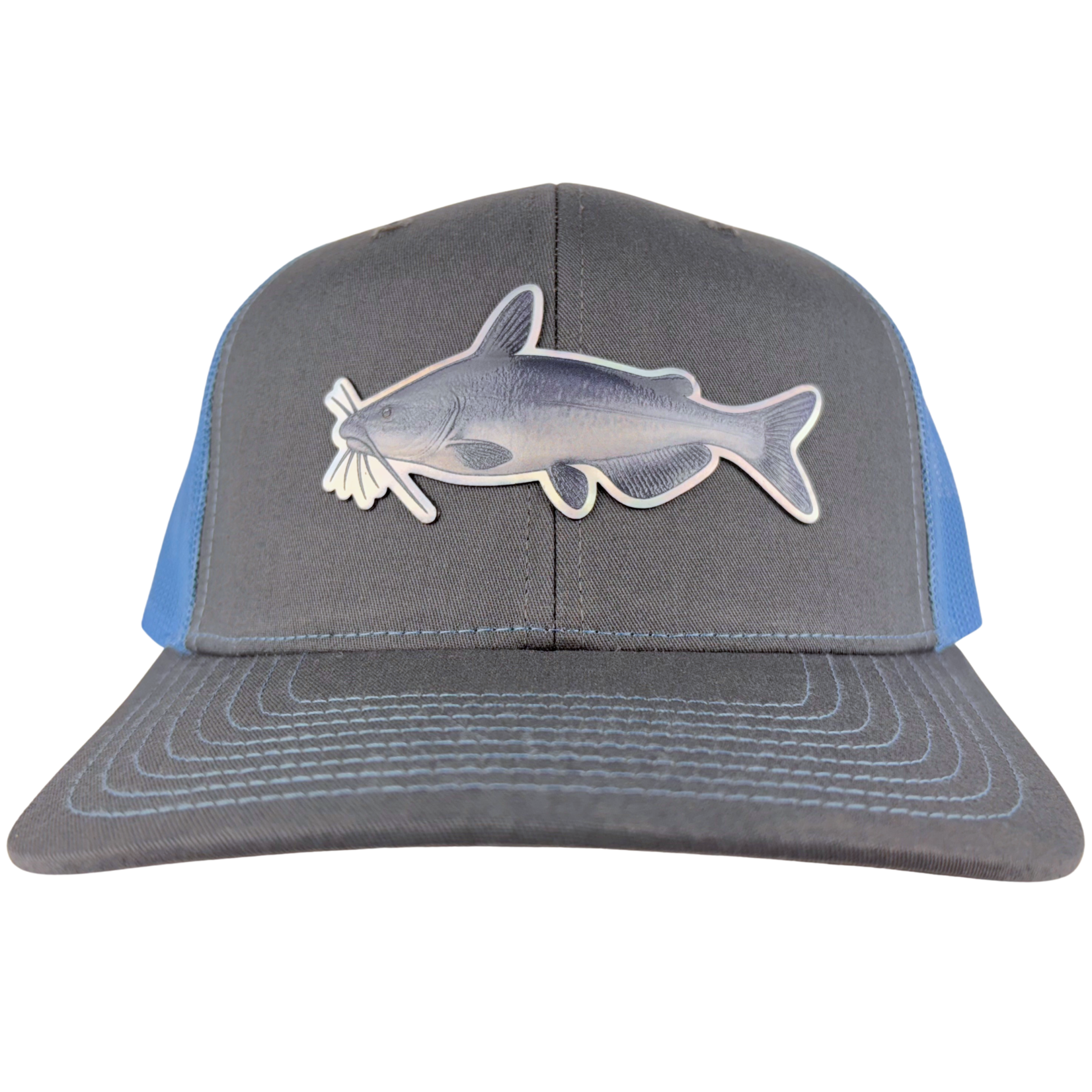 Prim In Proper Trucker Hat 112 Textured Blue Catfish