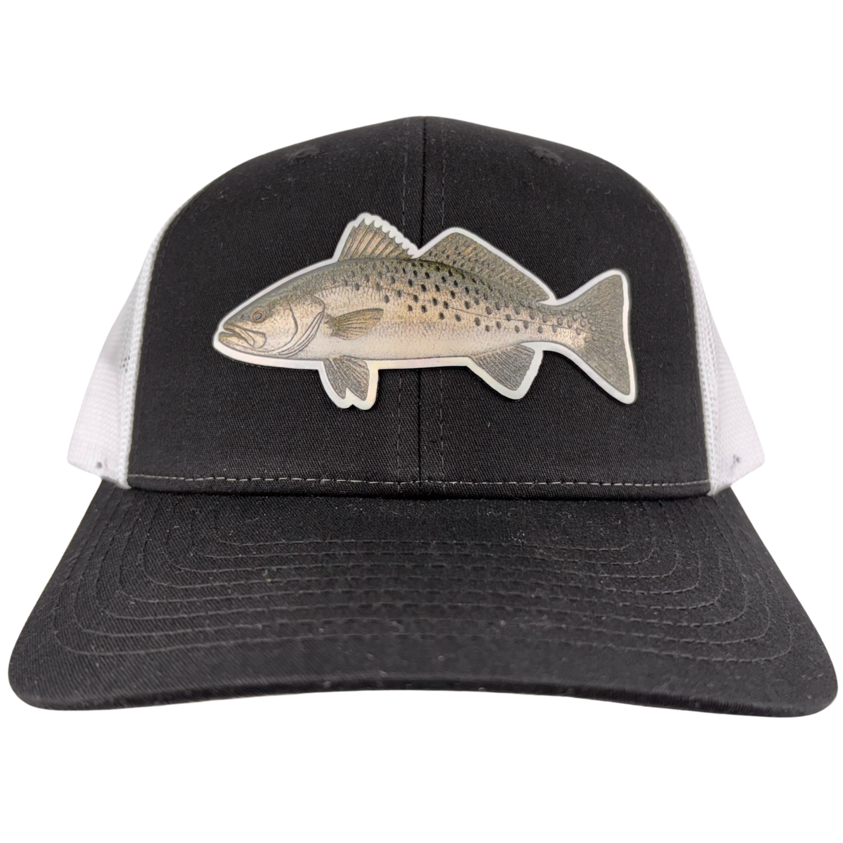 Prim In Proper Trucker Hat 112 Textured Speckled Trout