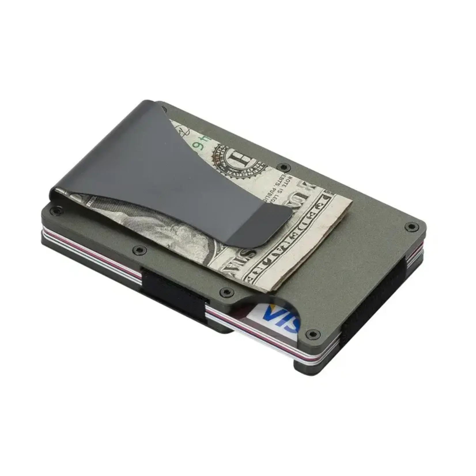 Prim In Proper Engraved Slim Aluminum Wallet