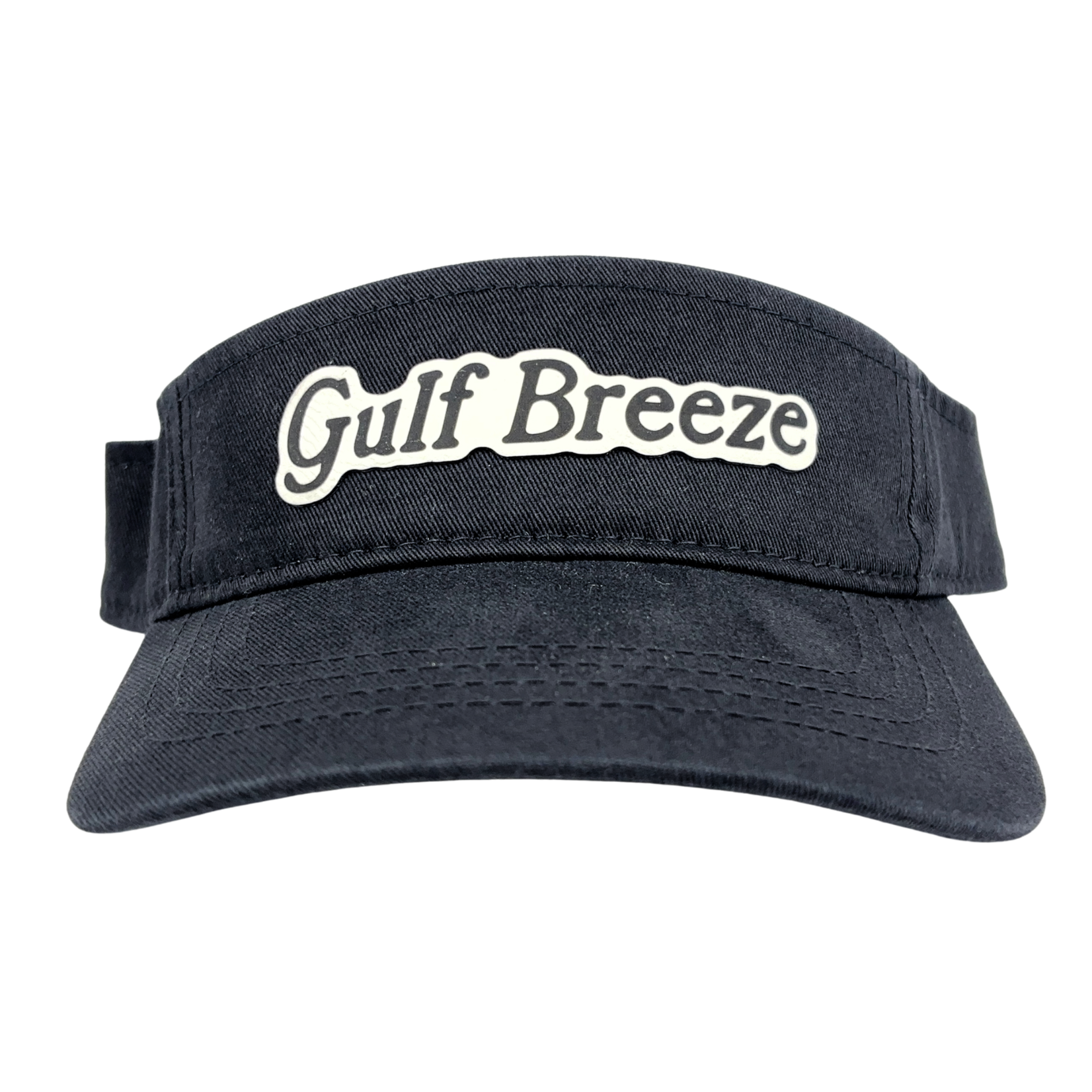 Prim In Proper Polo Sun Visor Hat Gulf Breeze White