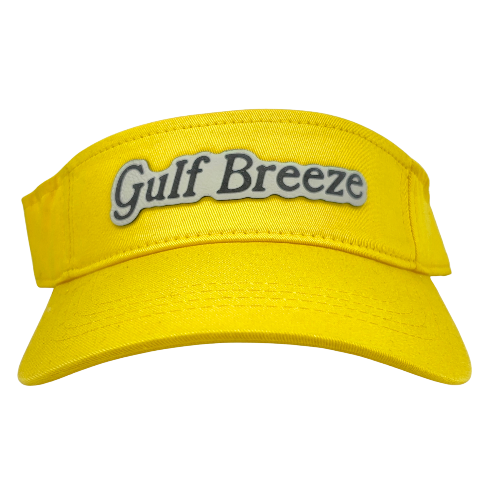 Prim In Proper Polo Sun Visor Hat Gulf Breeze White