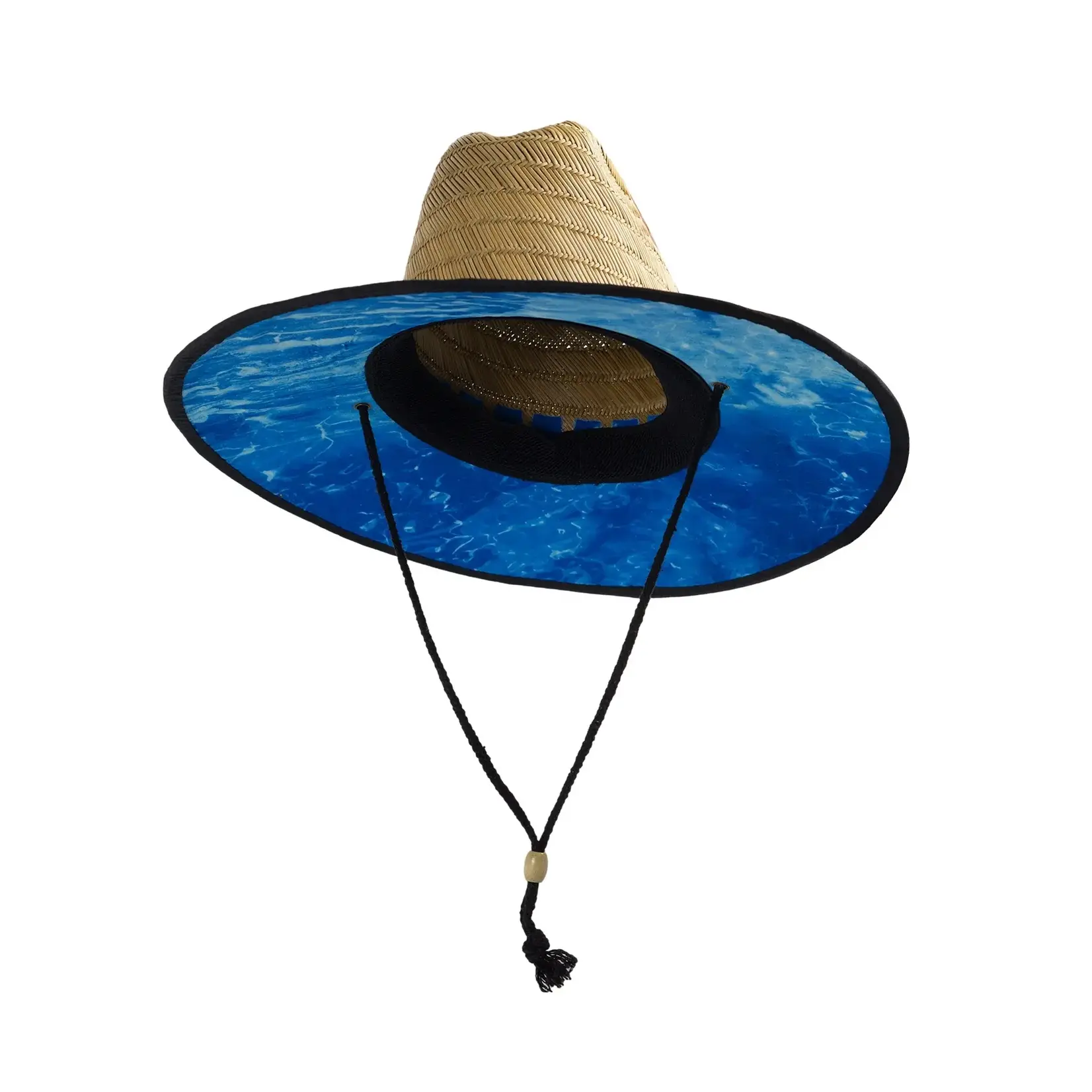 Straw Lifeguard Hat - Water
