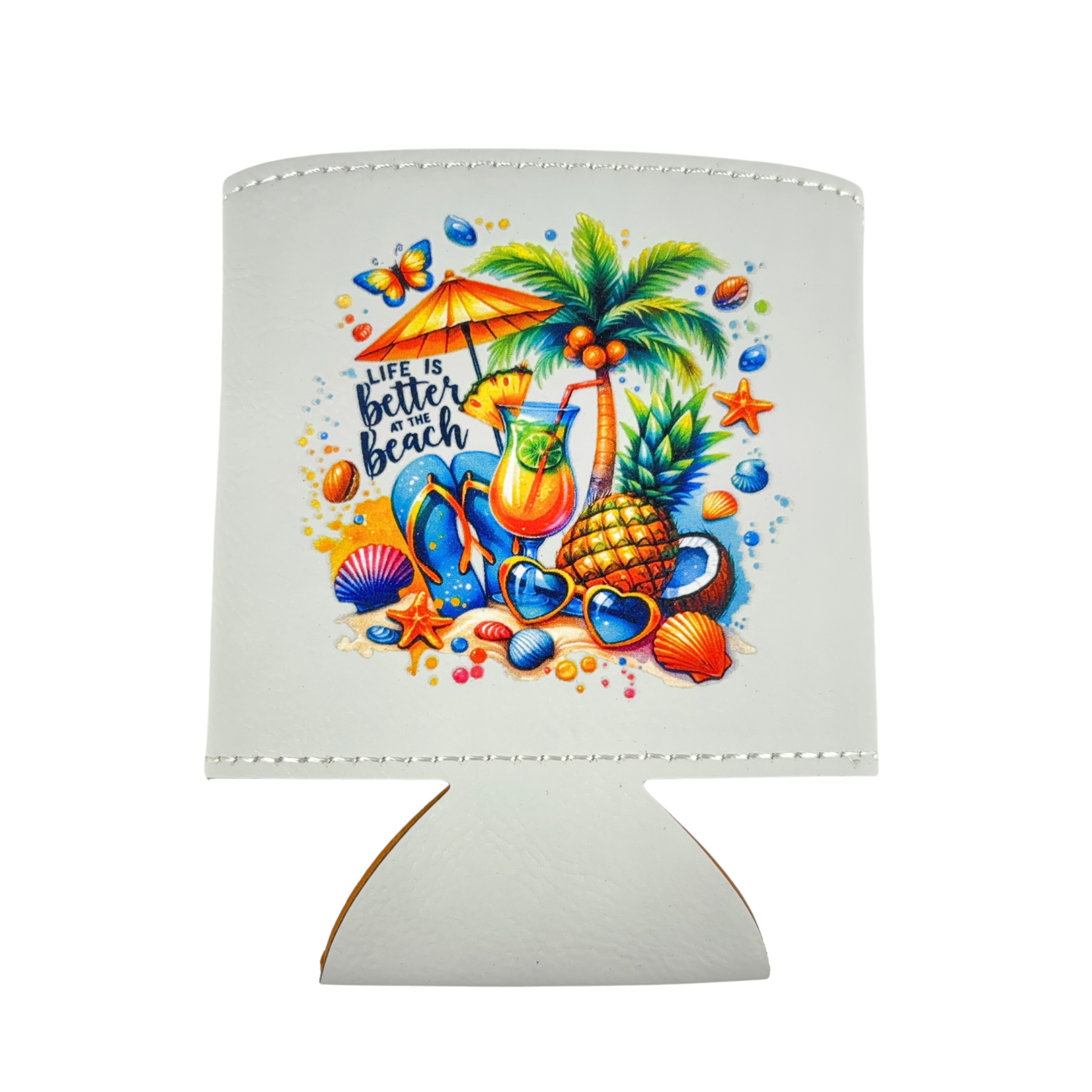 Prim In Proper Can Duster Koozie - Better at the Beach