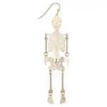 ZAD Dance Macabre Skeleton Earrings