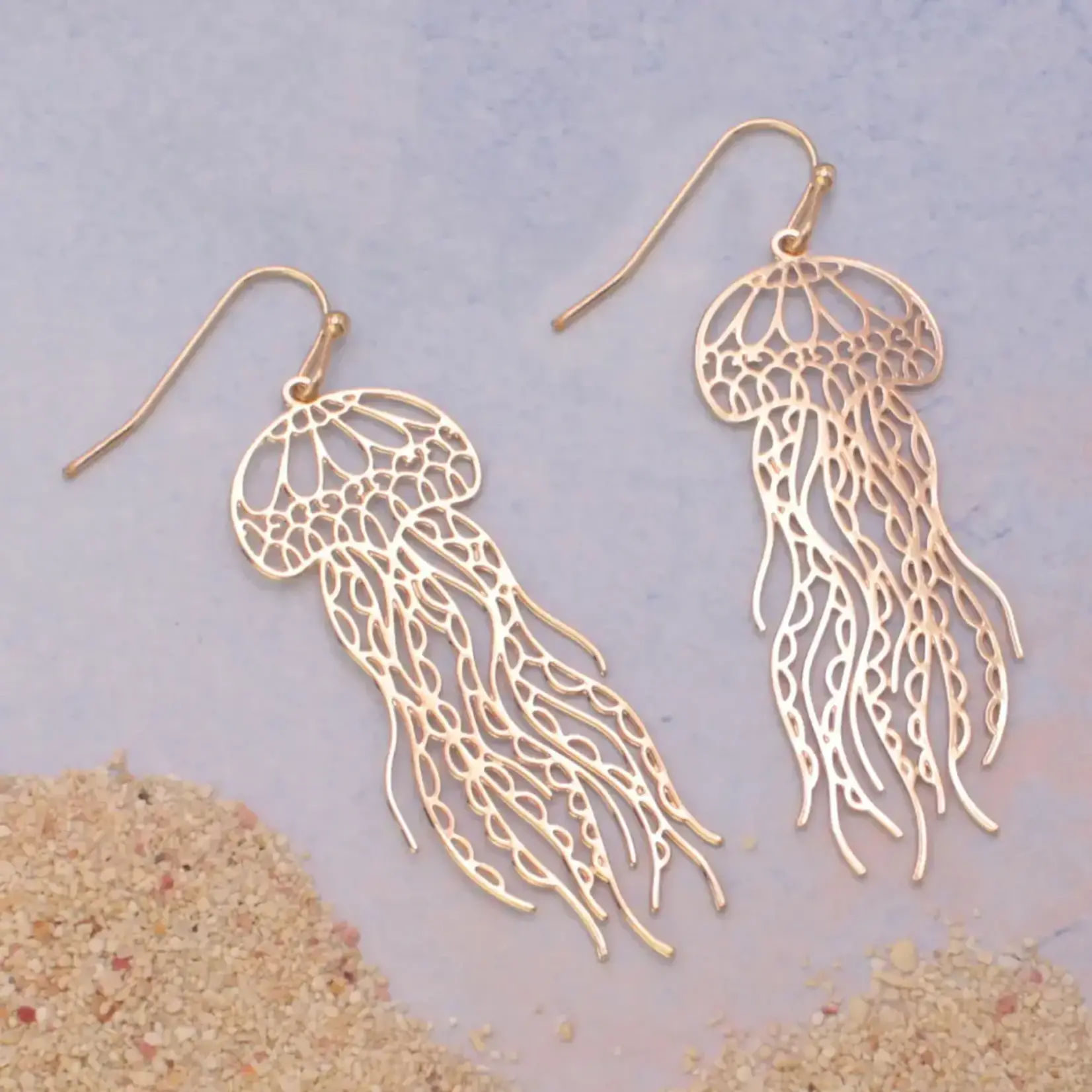 ZAD Filigree Jellyfish Earrings