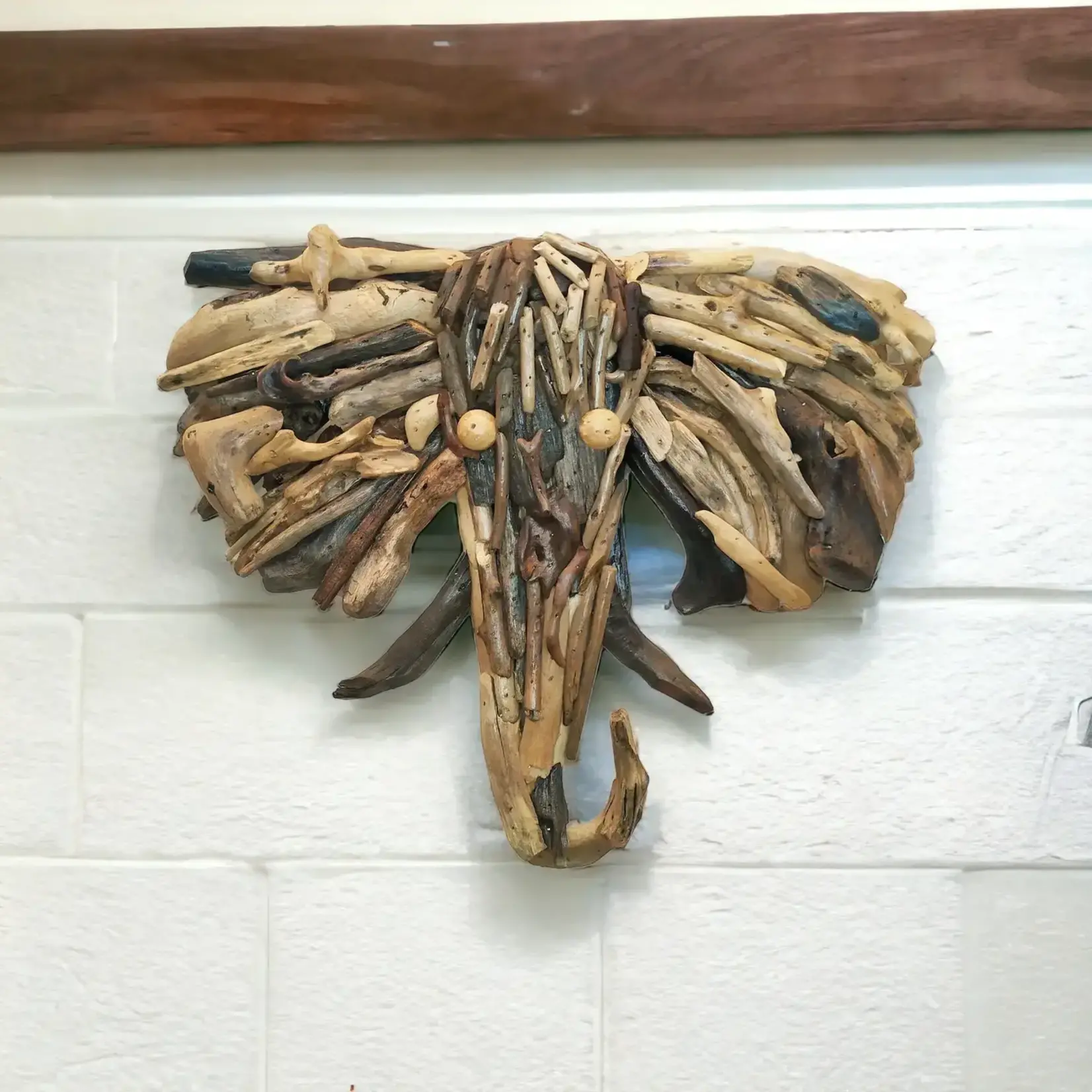 Om Gallery Elephant - Driftwood Wall Art