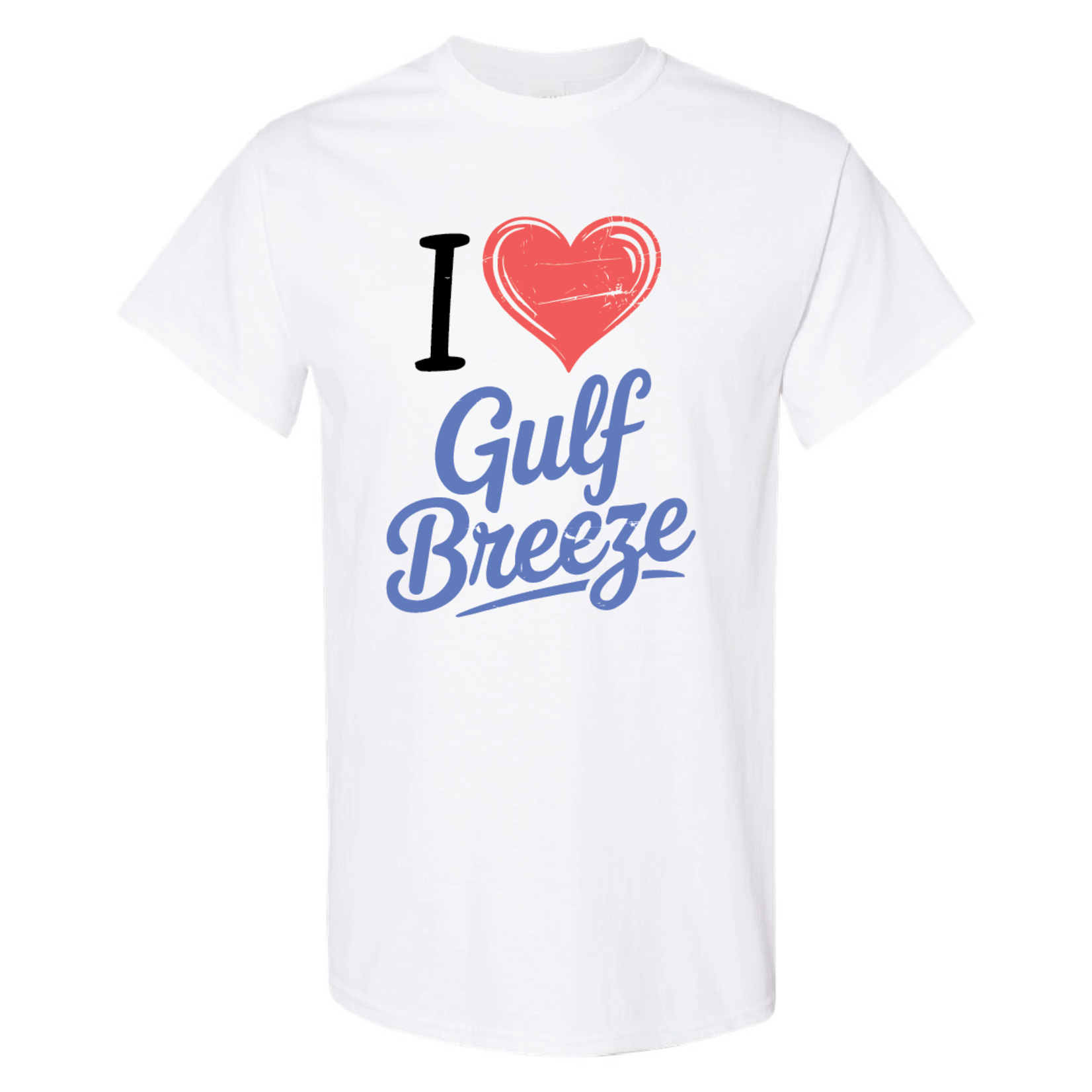 Prim In Proper T-Shirt - I Love (Heart) Gulf Breeze