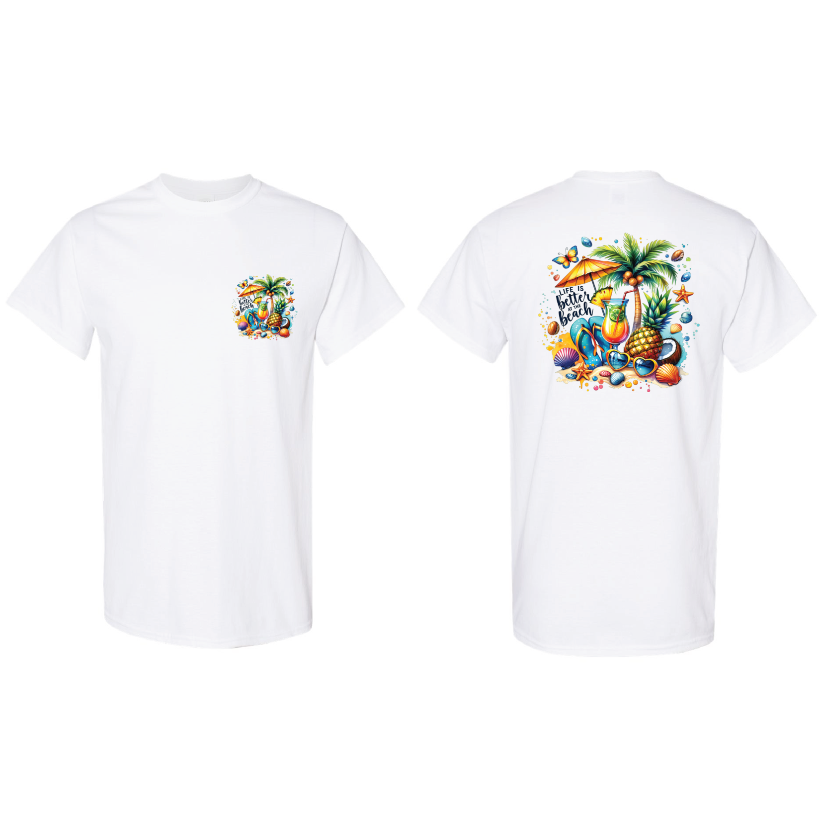 Prim In Proper T-Shirt -Life-Better-Beach