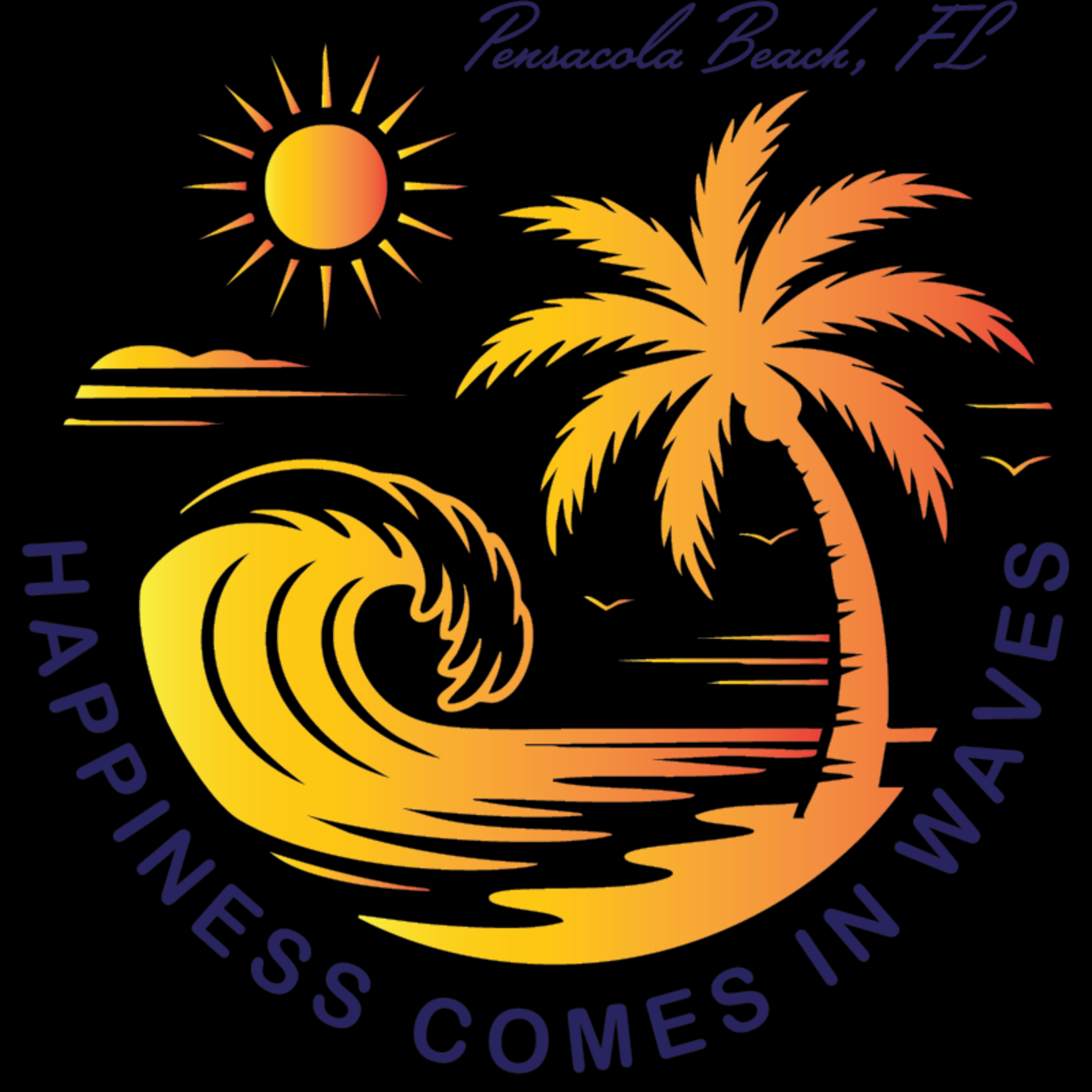 Prim In Proper T-Shirt -Happiness-Waves-PB