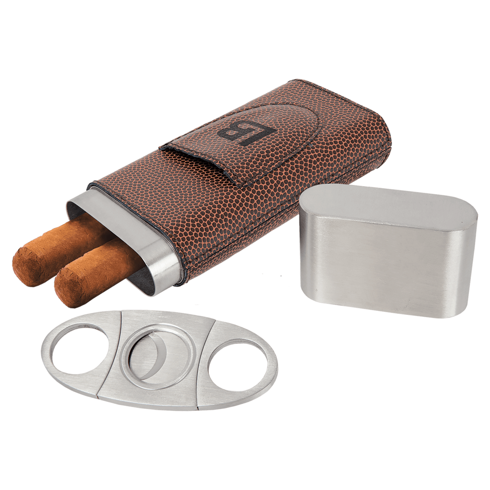 Prim In Proper Custom Cigar Case w/Cutter