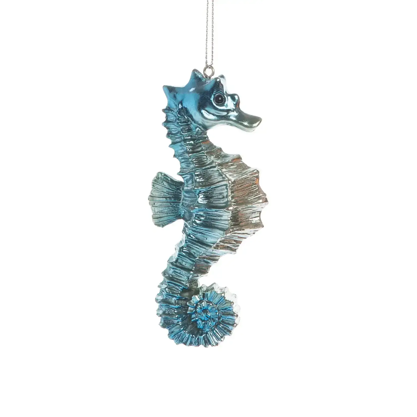 C&F Home Iridescent Blue Seahorse Ornament