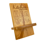 Prim In Proper Red Alder Cell Phone Stand Easel - Kitchen