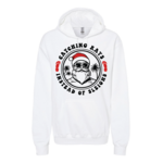 Prim In Proper Hoodie - Santa Catching Rays Sleighs