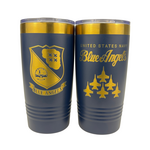 Prim In Proper Blue Angels Engraved Insulated - 20 oz