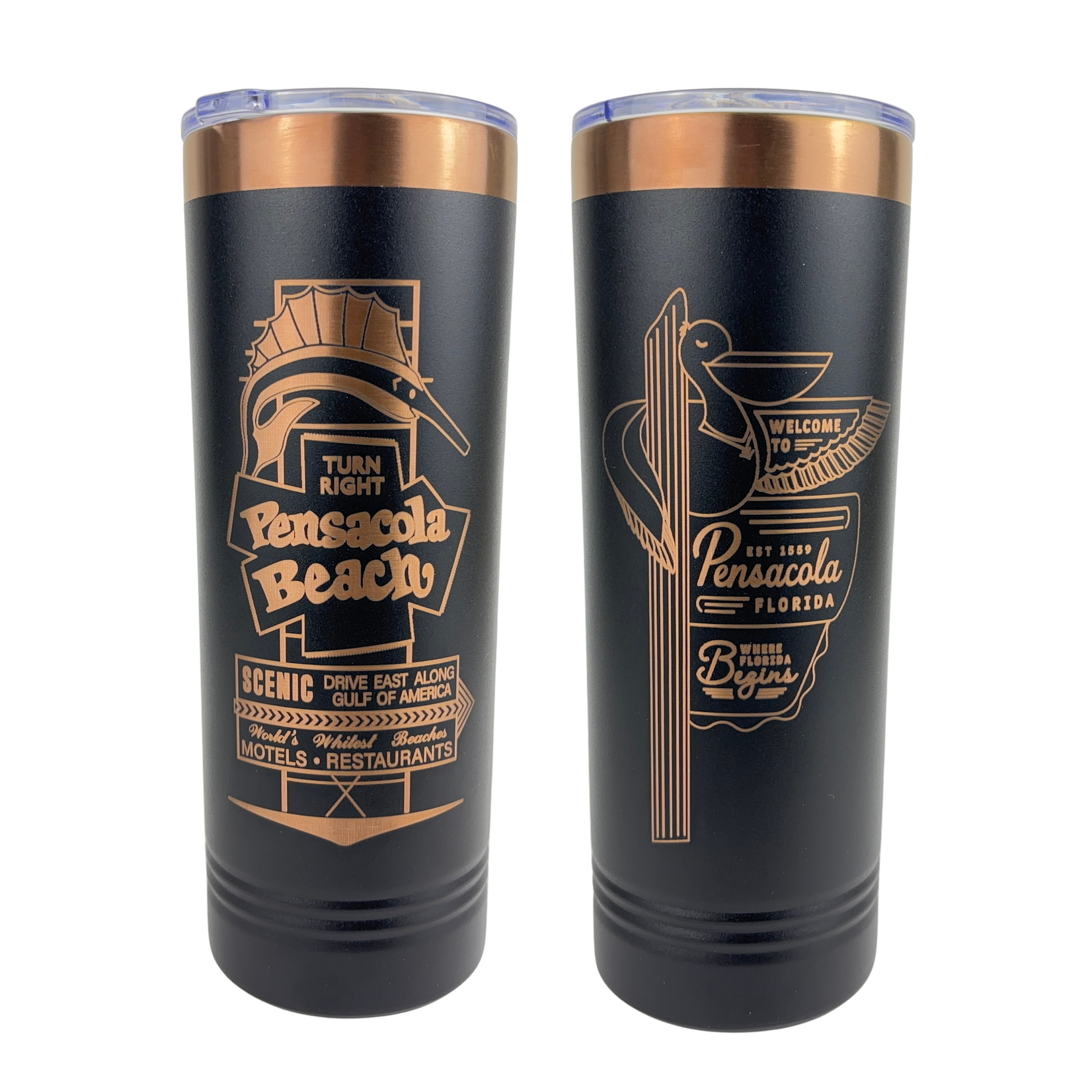 Prim In Proper Skinny 22 oz PB Sign/Pelican