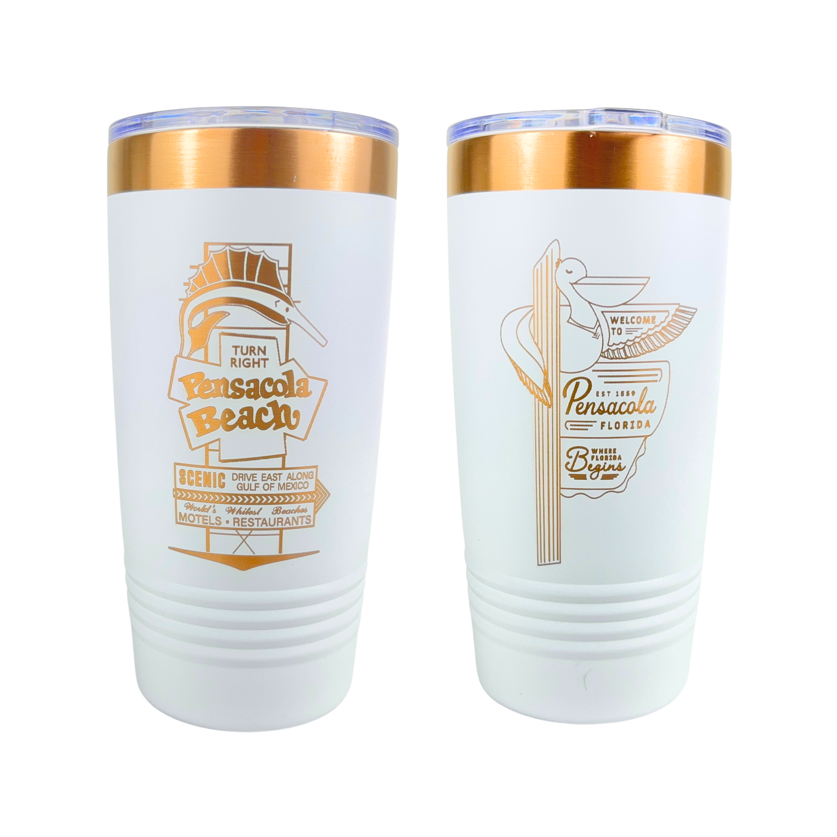 Prim In Proper Tumbler 20 oz PB Sign/Pelican