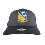 Prim In Proper Blue Angels Richardson 112 Trucker Hat Cap Black