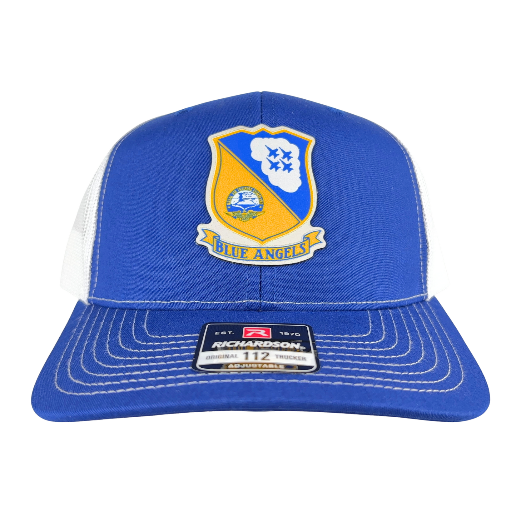 Prim In Proper Blue Angels Richardson 112 Trucker Hat Cap Color