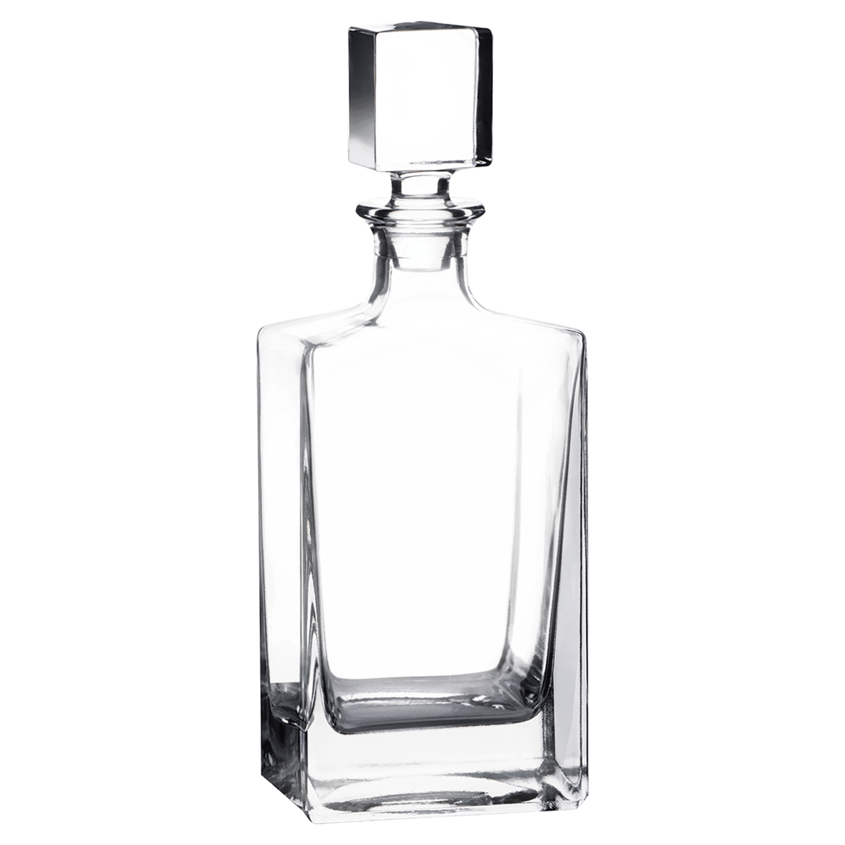 Prim In Proper Rectangle Glass Decanter 810 mL w/ Box